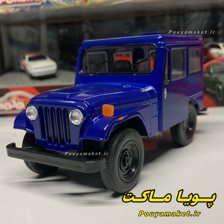 ماکت ماشین فلزی جیپ Jeep 1971 کینسمارت