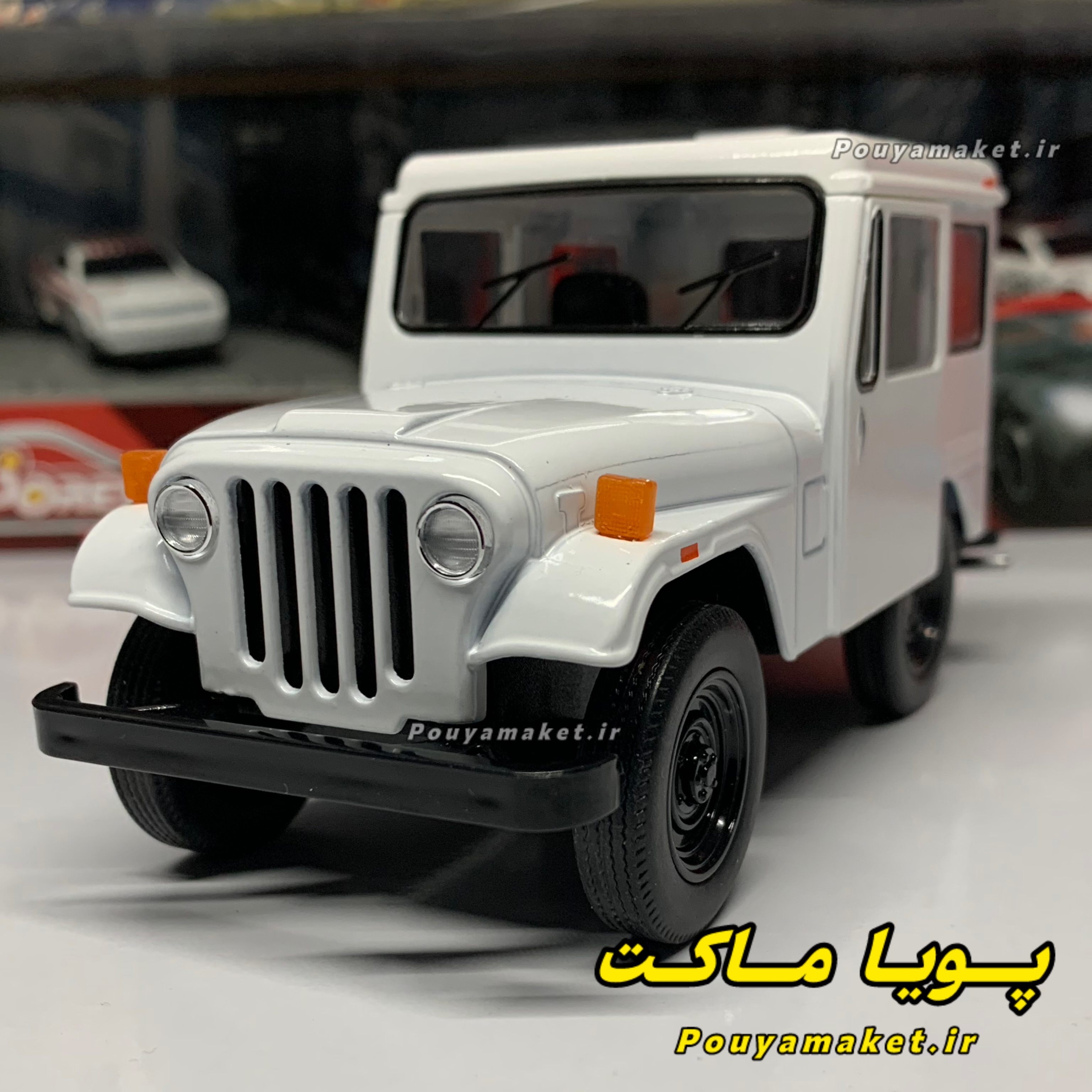 ماکت ماشین فلزی جیپ  Jeep 1971 کینسمارت