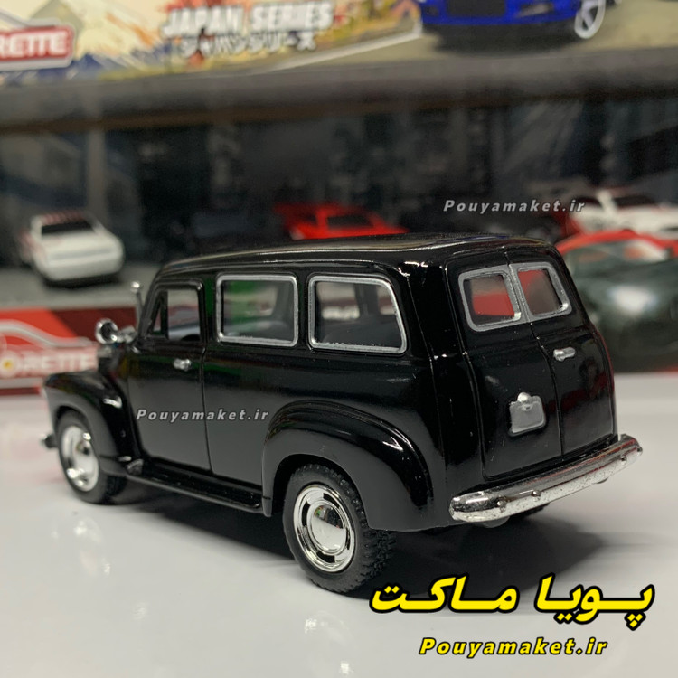 ماکت ماشین فلزی شورلت سابربن Chevrolet SUBURBAN 1950 کینسمارت