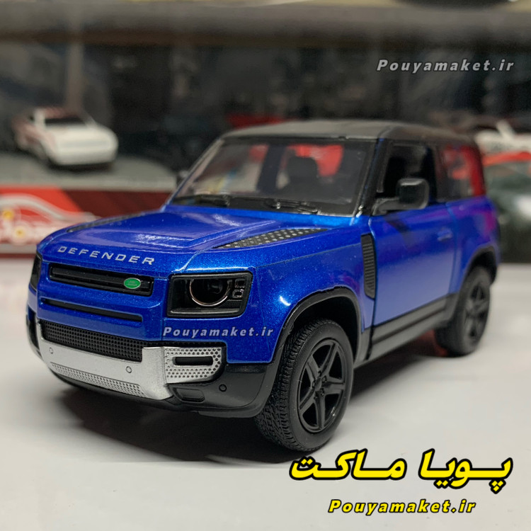 ماکت ماشین فلزی لندرور دیفندر کینسمارت Land Rover Defender