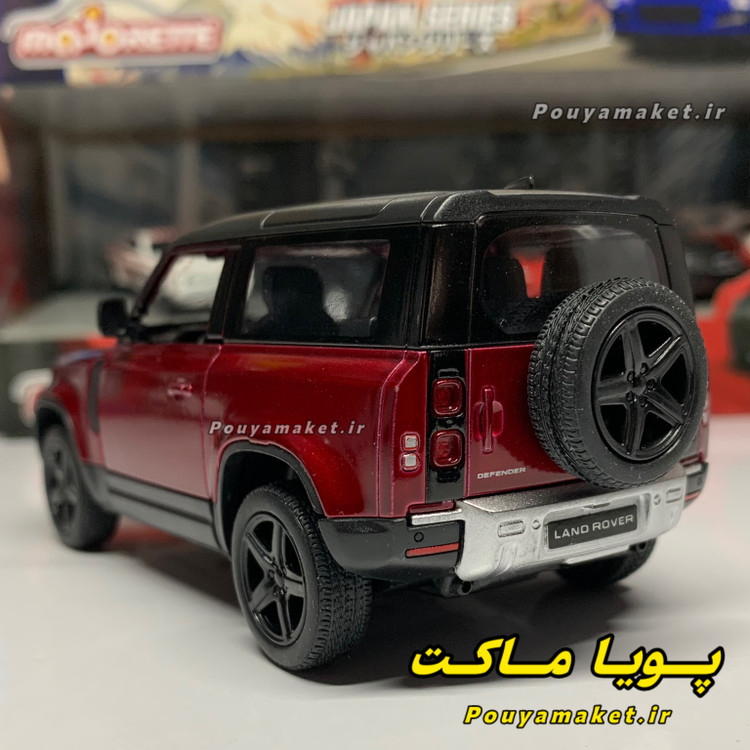 ماکت ماشین فلزی لندرور دیفندر کینسمارت Land Rover Defender