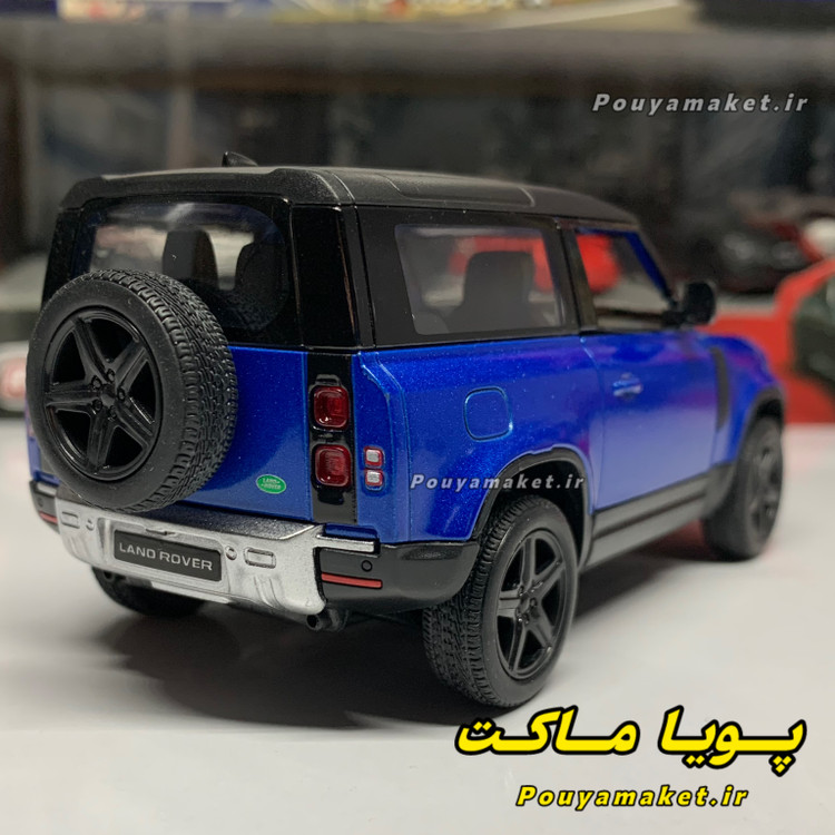 ماکت ماشین فلزی لندرور دیفندر کینسمارت Land Rover Defender