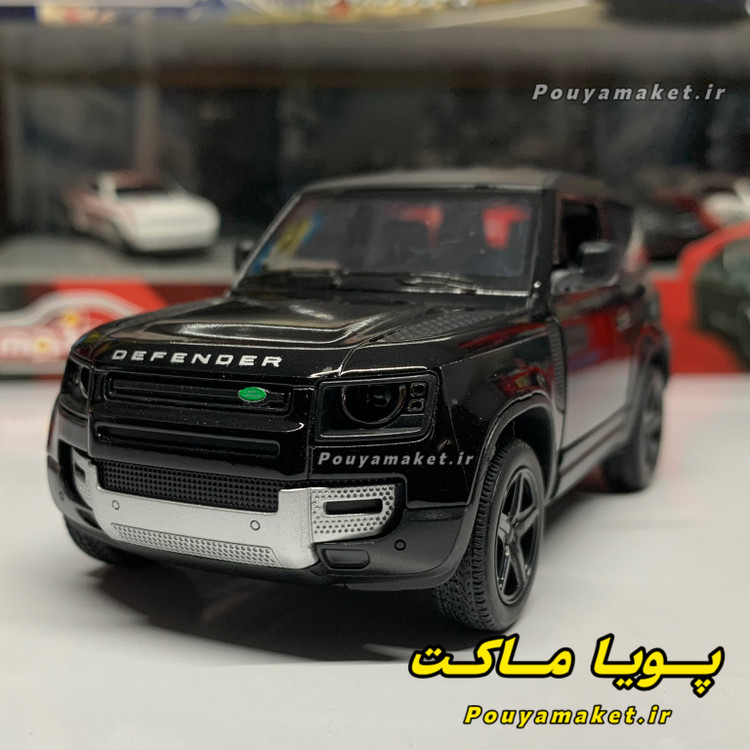 ماکت ماشین فلزی لندرور دیفندر کینسمارت Land Rover Defender