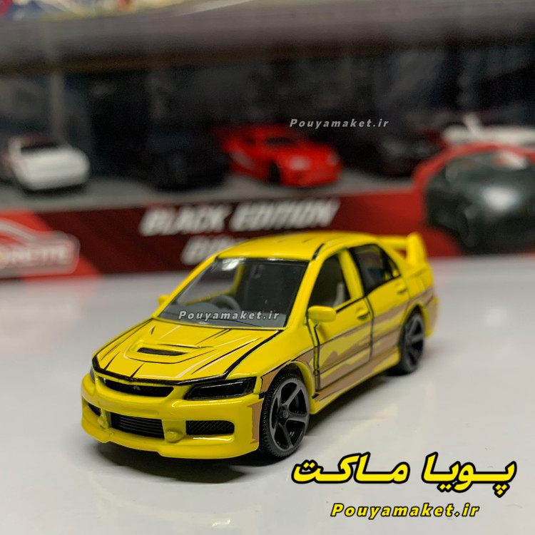 ماکت ماشین فلزی میتسوبیشی لنسر اولوشن Mitsubishi Lancer Evolution9 ماژورت 1:64