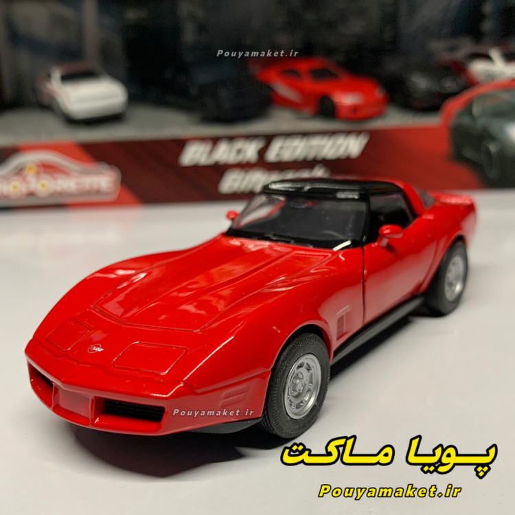 ماکت ماشین فلزی شورلت کوروت C3 1982 ویلی