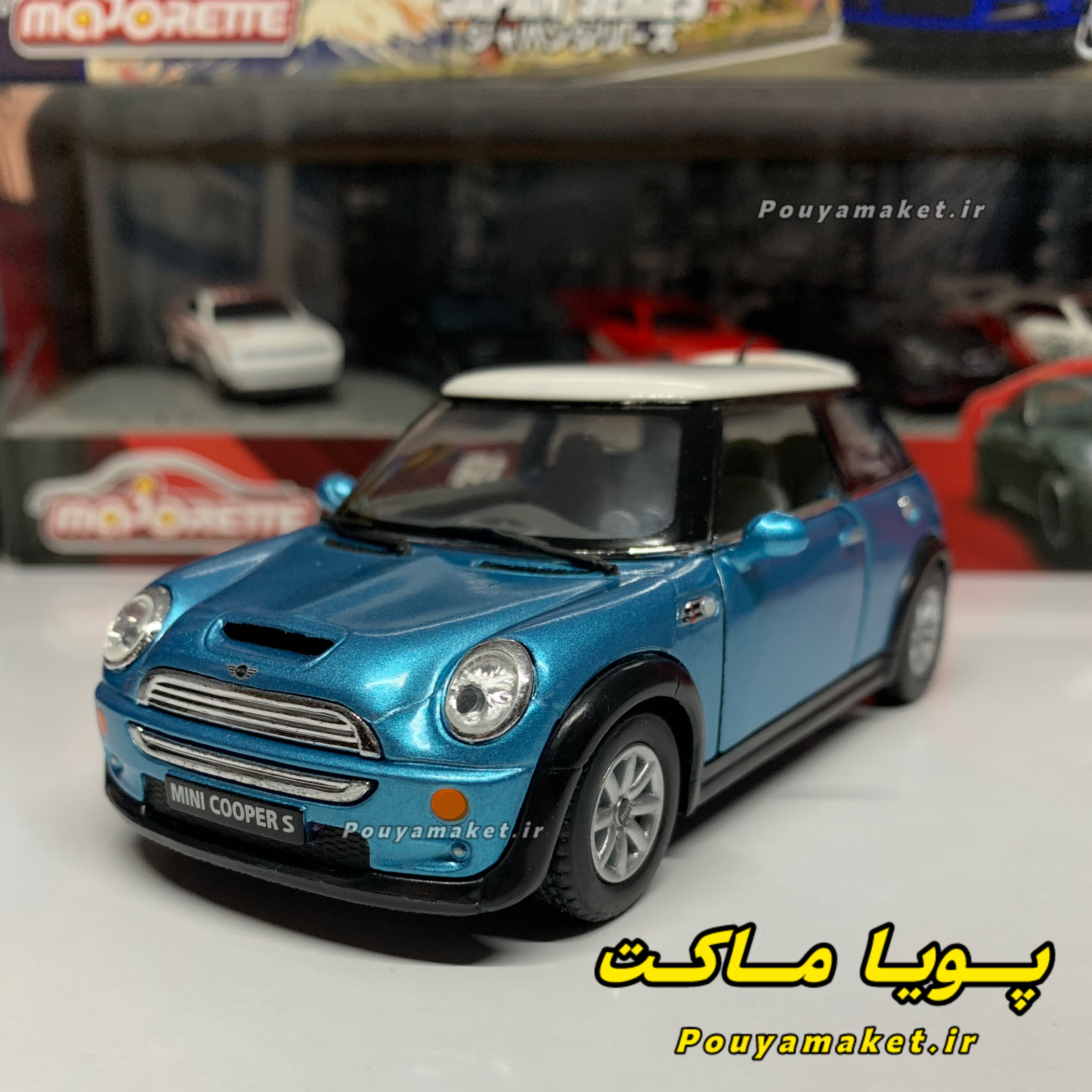 ماکت ماشین فلزی مینی کوپر کینسمارت